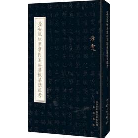 【正版新书】 长安凤栖原韦氏家族墓地墓志辑考 戴应新 三秦出版社