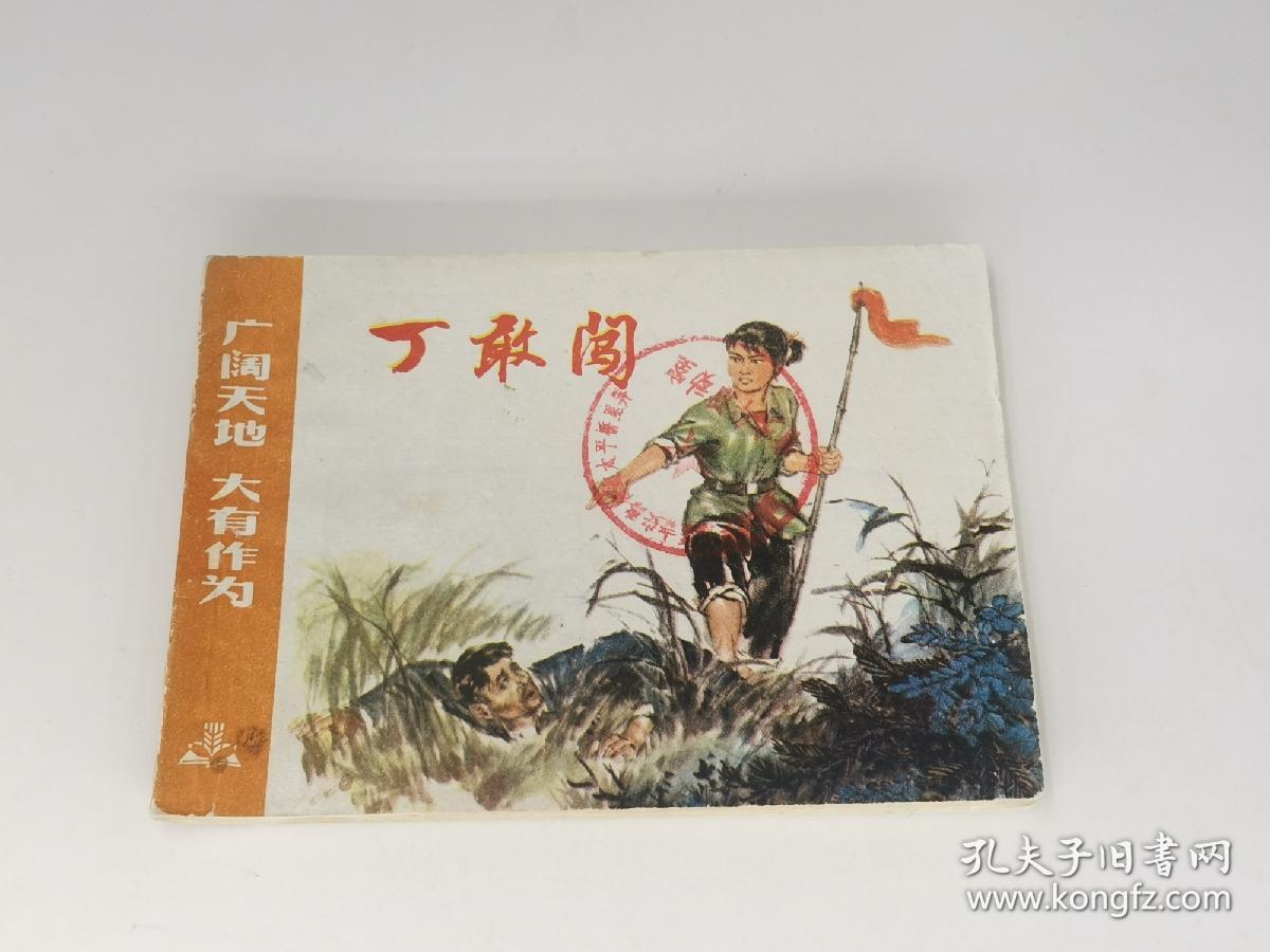 丁敢闯（广阔天地大有作为。上海1975年1版1印，包老包真正版书）