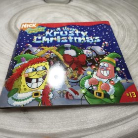 实物拍照：Spongebob Squarepants A Very Krusty Chrismas海绵宝宝：奇特的圣诞节 9781416917595