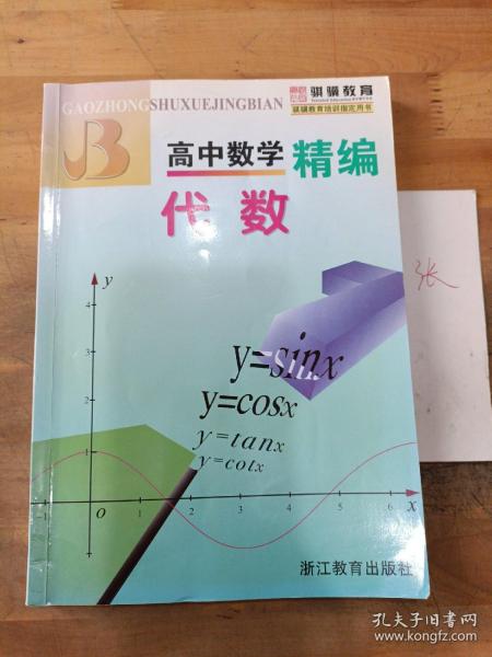 高中数学精编：代数