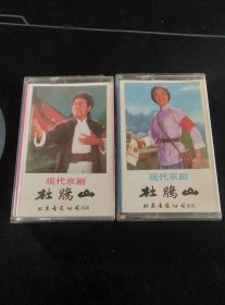 《现代京剧 杜鹃山》（上下集）2磁带，杨春霞，马永安等演唱，北京音像公司出品