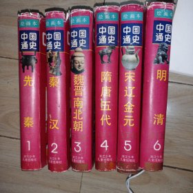 绘画本 中国通史 全六卷（精）