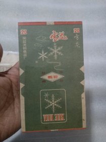 烟标，雪花