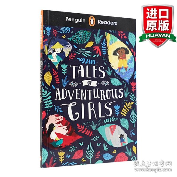 英文原版 Penguin Reader Level 1: Tales of Adventurous Girls 企鹅兰登YA小说分级读物1级 冒险女孩的故事 英文版 进口英语原版书籍