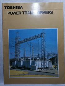 TOSHIBA  POWER  TRANSFORMERS
应该是（东芝电力变压器）吧