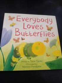 Everybody Loves Butterflies 英文原版绘本