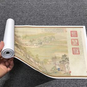 清 徐扬 乾隆南巡图第六卷30*848进口纸质 未装裱 【高清微喷出图】