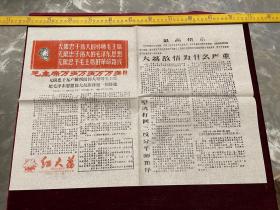 时期地方报纸，《红大荔》，1968年5月第23期