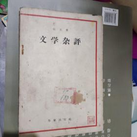 文学杂评