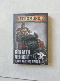 WARHAMMER 战锤 
巢都 NECROMUNDA 卡片
GOLIATH VEHICLE GANS TACTICS CARDS