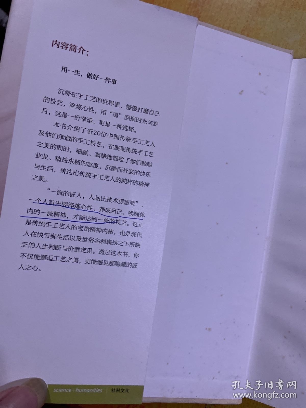 《匠人匠心：用一生，做好一件事》