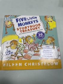 Five Little Monkeys Storybook Treasury  五只小猴子 英文原版