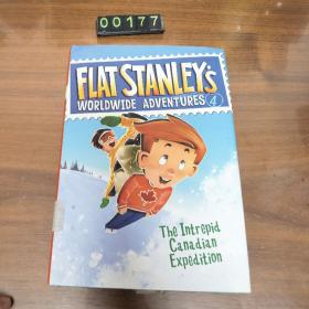 英文 Flat Stanley's Worldwide Adventu The Intrepid Canadian Expedition