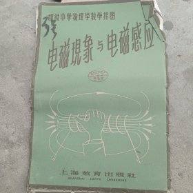 电磁现象与电磁感应（初级中学物理学教学挂图）全6幅