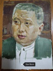 油画 马未都画像