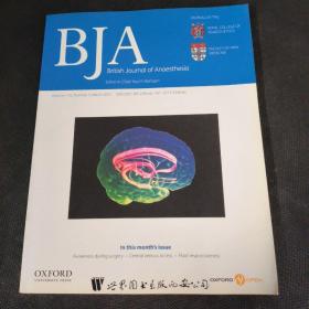 BJA: British Journal of Anaesthesia 医学学术麻醉外科原版外文英文学术论文期刊杂志2013年3月110卷325-491