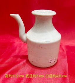 茶壶小油壶白瓷