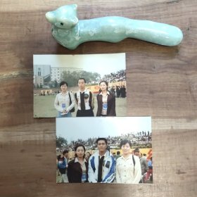 梦舟足球队 窦唯 常戎 与粉丝合影 品相买家自鉴
