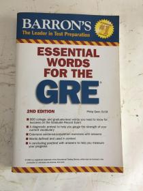 Essential Words for the GRE (Barron's Essential Words for the GRE)