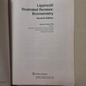 Lippincott Illustrated Reviews: Biochemistry生物化学，第7版，英文原版