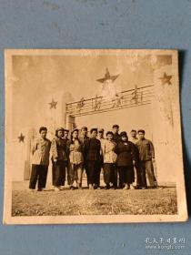 1950年广东广州南方大学学员上学土改等老照片