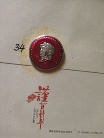 枪杆子里出政权军40周年像章
