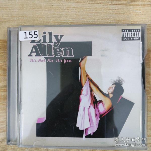 155进口唱片光盘  CD：Lily Allen    一碟盒装