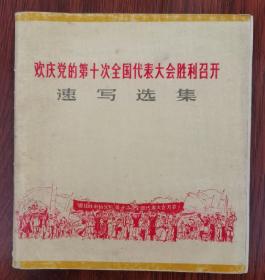 欢庆中国共产党第十次全国代表大会大会胜利召开《速写选集》