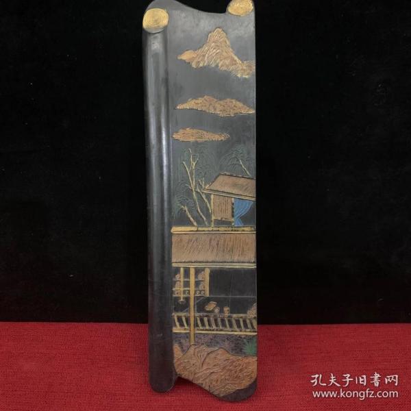 墨块 墨锭 書禅室 文房四宝用品摆件
【尺寸】6.5*23.5cm(手工测量略有误差)
【重量】517g