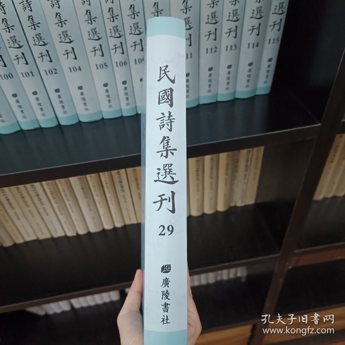 民国诗集选刊，第29册，16开精装，近全新 收： 退庐诗集 珠泉草庐诗钞 平养诗存