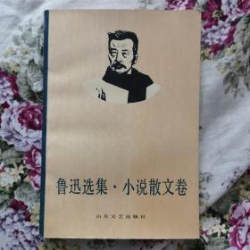 正版：《鲁迅选集•小说散文卷》～二十世纪中国著名作家文库