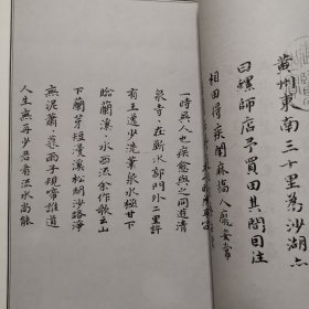 祝允明书东坡记游