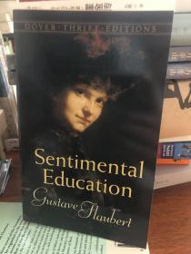 外语原版书：《SentimentalEducation》（情感教育），福楼拜作品2006年印刷，取自1957年再版1922年初版的纽约版