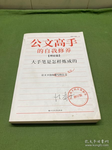 公文高手的自我修养：大手笔是怎样炼成的