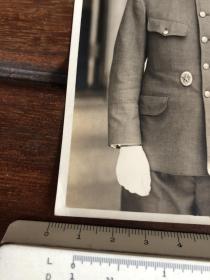 民国抗战时期侵华战犯日本首相陆军大将林铣十郎原版老照片