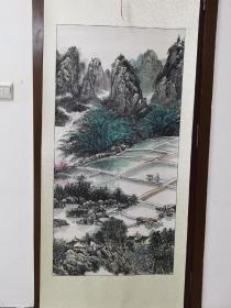 王石帆5 纯手绘，保画家真迹，保证作者本人亲自手绘，真迹