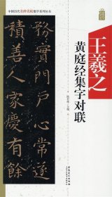 中国历代名碑名帖集字系列丛书--王羲之黄庭经集字对联 9787539887951 陆有珠 安徽美术出版社