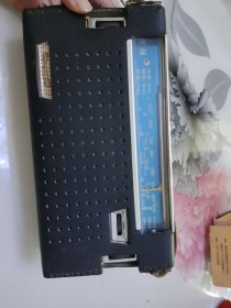 罕见熊猫牌收音机真皮外包装（九五品）
