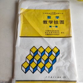 义务教育三年~四年制初级中学 数学教学挂图 第一套 9张一套