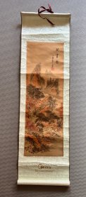 仿古画 秋赏图