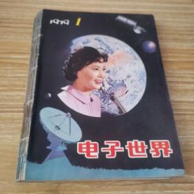 电子世界1979年1-3期；电子世界1980年1-12期（15册合售）详情见图