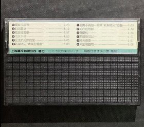 梁朝偉：矇朧夜雨裡/新紮師兄…粵語專輯 台灣正版錄音帶
