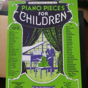 儿童钢琴琴谱 外语原版 PIANO FOR CHILDREN