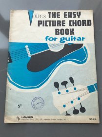 THE EASY PICTURE CHORD BOOK FOR GUITAR 英文版