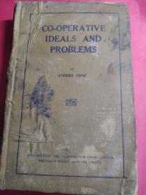 Co-operative Ideals and Problems【金陵大学馆藏书】