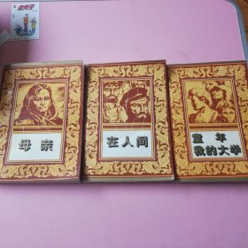 高尔基名著系列：母亲、在人间、童年、我的大学（三本合售）