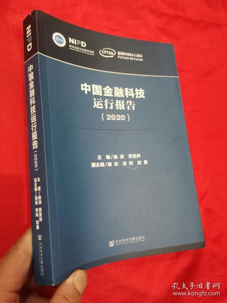 中国金融科技运行报告（2020）