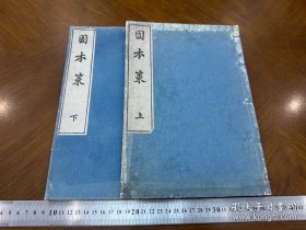 和刻本 《固本策》上下2册5卷全 论述《古语拾遗》，《古事记》，《神代纪》，《祝词式》，《万叶集》等日本古典之作，并附录《读论语》等 多处批注 1889年 清代古籍