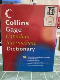 Collins
Gage
Canadian
Intermediate
Dictionary