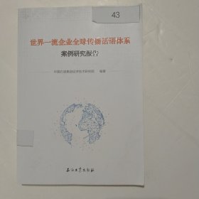 世界一流企业全球传播话语体系 案例研究报告
